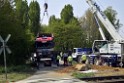 Schwerer VU LKW Zug Bergheim Kenten Koelnerstr P544